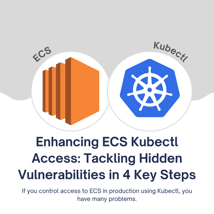 Enhancing ECS Kubectl Access: Tackling Hidden Vulnerabilities in 4 Key Steps
