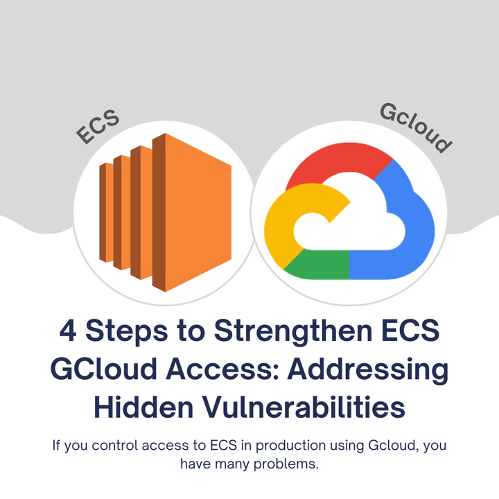 4 Steps to Strengthen ECS GCloud Access: Addressing Hidden Vulnerabilities