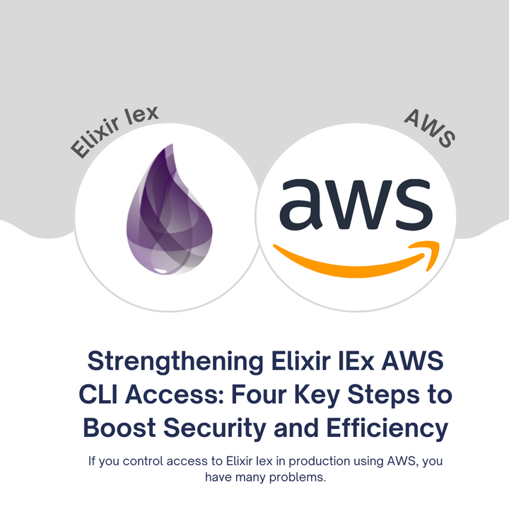Strengthening Elixir IEx AWS CLI Access: Four Key Steps to Boost Security and Efficiency