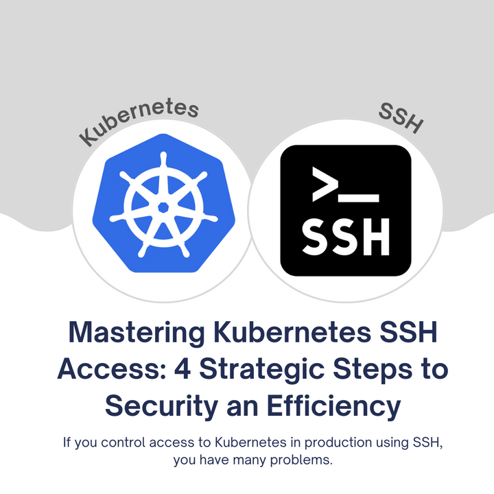 Mastering Kubernetes SSH Access: 4 Strategic Steps to Security and Efficiency