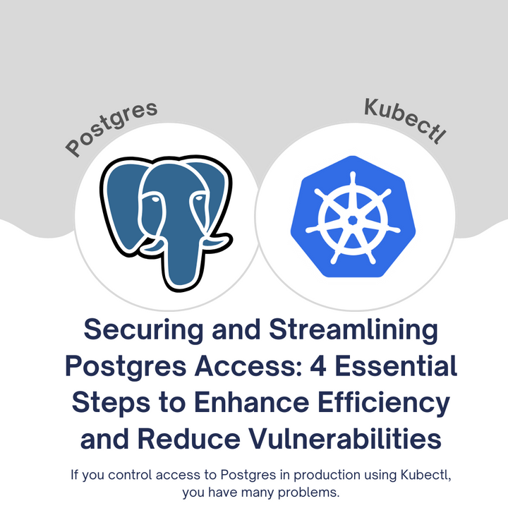 Securing and Streamlining Postgres Access: 4 Essential Steps to Enhance Efficiency and Reduce Vulnerabilities