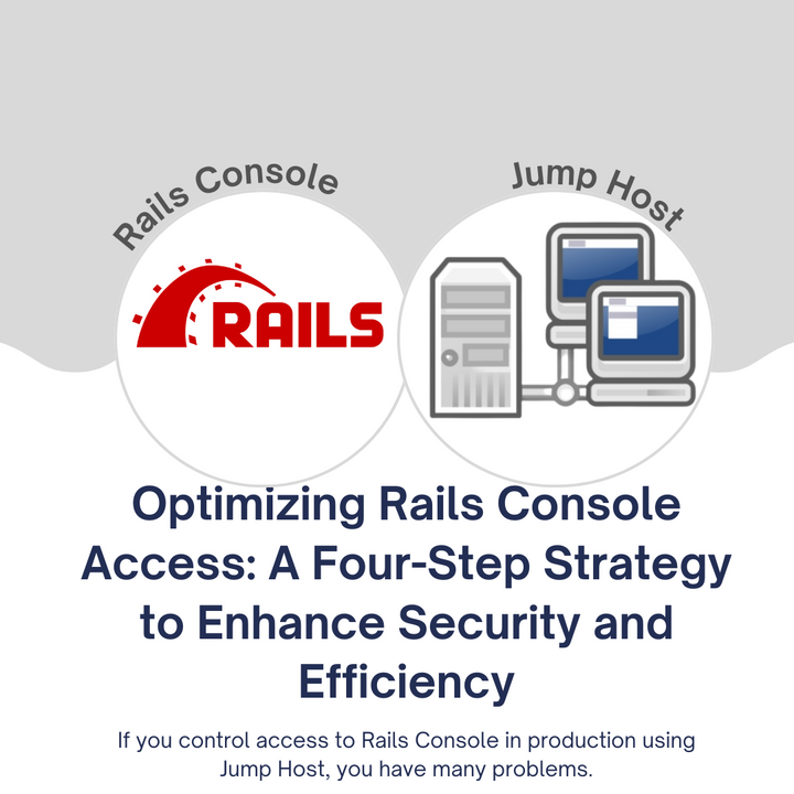 Optimizing Rails Console Access: A Four-Step Strategy to Enhance Security and Efficiency
